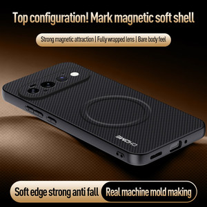 Funda Magnética para Coche con Textura de Cuero y Protección de Lente para Google <span class=keywords><strong>Pixel</strong></span> 9 10 11 Pro XL / 6 <span class=keywords><strong>7</strong></span> 8 9 10 11 Pro 7a 8a 9a - Product Image 4