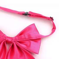 Cravate pour femme Papillon rouge Noeud papillon noir pour femme Fille étudiante Commis d'hôtel Serveuse Neck Wear Ribbon Ties Vert