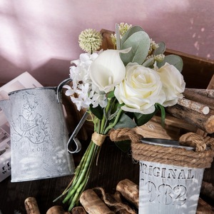 CallaFloral Fleurs Artificielles Bouquet de Roses et d'Hortensias CF01200 Décoration Maison Mariage - Product Image 1