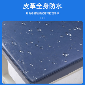 Banco de Espera Changjian Modelo 1211 2156 Tapizado en Azul para Uso en Clínicas - Product Image 3