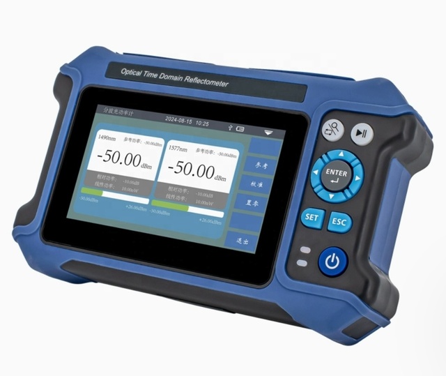 BYXGD 16 in 1 Mini OTDR SM Fiber FTTX Automatic OTDR Handheld Fiber Optic OTDR