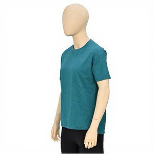 Camiseta Clásica de Algodón para Mujer 2026, Cuello Redondo, Manga Corta, Transpirable, Suave, Básica, Informal - Product Image 1