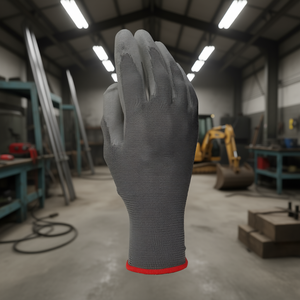 Gants de travail de protection en polyester avec revêtement en polyuréthane - Product Image 3