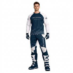 Ensemble MX personnalisé pour ATV, vêtements de motocross, combinaison de course MX légère, maillot et pantalon de motocross respirants, combo adulte - Product Image 1