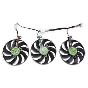 T129215SU 4 Pin + 6pin + 7 Pin GPU Cooler Card Thay Thế Cho ASUS RTX 2060 2070 2080 5700 Gaming Graphics Card Fan - Product Image 1