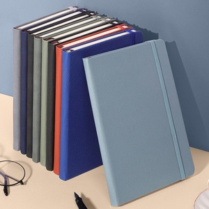 Chất lượng cao họp kỷ lục PU Leather Bìa máy tính xách tay tùy chỉnh văn phòng làm việc nhiệt ràng buộc bìa cứng máy tính xách tay - Product Image 3