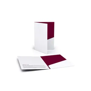 <b>Folder</b> with Pre-glued <b>Pocket</b> personalized merchandising - Product Image 1