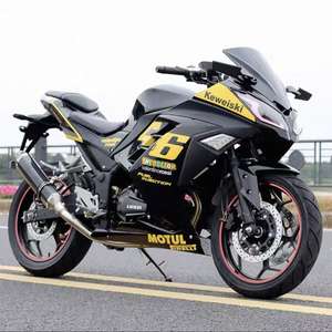 Motocicleta Deportiva <span class=keywords><strong>Hercules</strong></span> Little Ninja DLS200-D, Motocicleta <span class=keywords><strong>de</strong></span> Carreras <span class=keywords><strong>de</strong></span> Alta Resistencia, a Gasolina, Más <span class=keywords><strong>de</strong></span> 80 km/h, 200-400 cc, Ninja Horizon V6 DLS200-D - Product Image 1