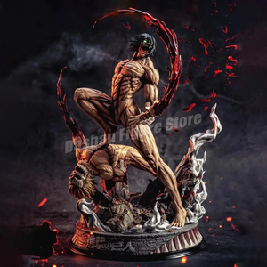 Figura Coleccionable de Eren <span class=keywords><strong>Jaeger</strong></span> de Ataque a los Titanes, Modelo Shingeki No Kyojin, Figura de Anime en PVC en Forma de Combate - Product Image 4