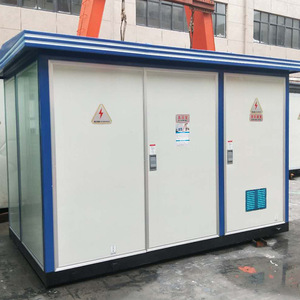 Caja de Transformación Modular para Alumbrado Público Preensamblada, Gabinete de Distribución Prefabricado, Subestación Metálica de 10kV IP65, Gabinete de Distribución ZY - Product Image 3
