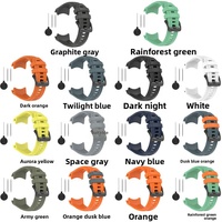 Bracelet en silicone respirant de haute qualité à libération rapide pour montre connectée Garmin Instinct 3 45 mm 50 mm 20 mm