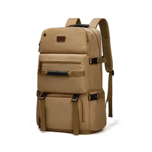 Новый рюкзак, многофункциональная Холщовая Сумка для сухого и влажного разделения, вместительная сумка для путешествий