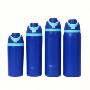 Taza de Viaje Deportiva de Acero Inoxidable 304 de Doble Pared con Aislamiento al Vacío, 24oz/32oz, Tapa de Vacío, Portátil, en Oferta - Product Image 3