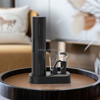 Ensemble ouvre-bouteille électrique rechargeable / Tire-bouchon électrique avec coupe-capsule