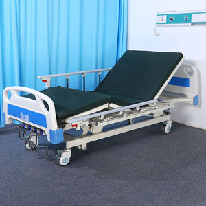 Produsen Grosir Tempat Tidur Rumah Sakit ICU 5 Fungsi Berkualitas Tinggi dari Baja Cold Rolled, Tempat Tidur Medis, <span class=keywords><strong>Stretcher</strong></span> yang Dapat Diatur Tingginya - Product Image 5