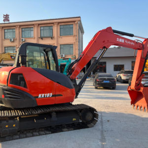 เครื่องขุดขนาดเล็กประสิทธิภาพสูงสำหรับ Kubota KX183เครื่องขุดขนาดเล็กที่มีประสิทธิภาพสำหรับการจัดสวนในเมืองแบริ่งเกียร์เครื่องยนต์ - Product Image 1