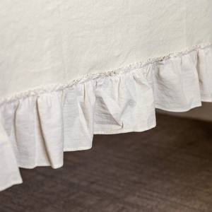 Tovaglia di cotone con bordo arruffato <span class=keywords><strong>per</strong></span> la casa in stile Vintage decoro di buona qualità fabbrica di alta qualità all'ingrosso personalizzato a buon mercato - Product Image 4