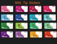 Gel souple pour extensions d'ongles, couverture complète, lot de pièces, pressoir, style cercueil moyen