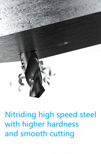 M35 mũi khoan xoắn ốc cacbua rắn <span class=keywords><strong>bit</strong></span> công cụ thép có thể lập chỉ mục hiệu suất cao để khoan lỗ Kích thước số liệu với thân lục giác - Product Image 3