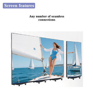 Écran LED portable pliable en trois parties, couleur pleine, pour affichage numérique publicitaire en intérieur, P2.5 - Product Image 5