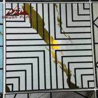 Panneau acoustique flexible en bois Wayon, surface incurvée, revêtement mural insonorisant, panneau en MDF plaqué pour envelopper les colonnes