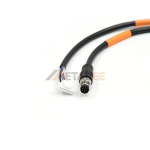 Câble M8 8 broches mâle vers borne 6 broches UL2464 26AWG, faisceau de câbles 6 conducteurs 200 mm, assemblage M8-8P mâle pour connexion carte-câble - Product Image 2