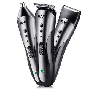 RAF 3 in 1 tagliatore di impugnatura ergonomico nasale e Trimmer ricaricabile 3w tagliacapelli rasatura capelli rasoio elettrico capelli - Product Image 1