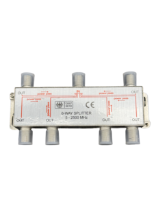 Divisor de TV Pro AV de alta calidad 5-2500MHz Coaxial F de 8 vías - Product Image 2