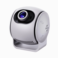 Projecteur Vidéo Portable Mini WiFi LED HD 720P Android 14 à Mise au Point Automatique, Idéal pour Chambre d'Enfant, Cadeau, Nouveauté 2026