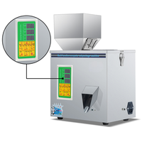 Machine de remplissage de poudre 100 g pour farine, céréales, graines, avec distributeur de pesage quantitatif, machine d'emballage et de scellage pour arachides enrobées