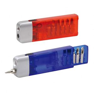 Juego de Destornilladores Portátil 6 en 1 con Luz LED, Puntas de Acero al Carbono de Precisión, Kit de Herramientas de Bolsillo para Reparación de Dispositivos Electrónicos - Product Image 5
