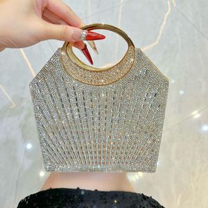 Cross-border New Evening Wedding Bridesmaid <b>Clutch</b> Bag High-end Polyester Handbag China-made Magnetic Buckle Tanjing - Product Image 6