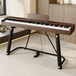 88 Key for Digital Piano with 3 Pedals Built-In <b>Speakers</b> Portable Design for Outdoor <b>Mini</b> Performances - Product Image 6