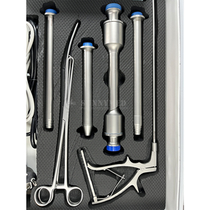 Instrumentos quirúrgicos ginecológicos Instrumentos laparoscópicos Útero Morcelator Uterino <span class=keywords><strong>Morcellator</strong></span> Ginecología Morcallator Set