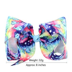 E-Magic Venta al por Mayor, Pasador de Pelo Grande <span class=keywords><strong>JOJO</strong></span> Siwa, Lazo para el Cabello con Cinta para Niñas, con Clip Fuerte, Pasadores de Pelo Grandes para el Cabello de Niños - Product Image 4