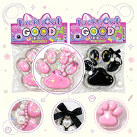 Jouet Squishy Grande Patte de Chat, Doux, à Remontée Lente, en TPR, Anti-Stress, Cadeau pour Enfants, Vente en Gros Usine, Personnalisable, Emballage PVC