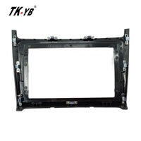 TK-YB Promotion : Cadre d'autoradio Android 9 pouces en plastique ABS pour VW POLO 2012, compatible avec le lecteur multimédia de tableau de bord