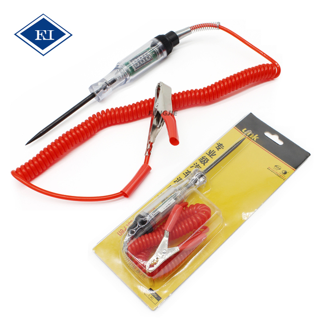 FENGJIE FJ06-0322 DC3V-70V Portable Digital Display Automobile Circuit Copper Tester Pen Detector with Measuring Probe