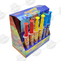 Seringue de bonbons liquides fruités Seringue sucrée Confiture de bonbons liquides en forme d'aiguille Jelly Candy Toys
