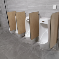 Cabines de toilettes au design moderne, écologiques, ignifuges, durables, imperméables, cloisons en mousse PVC, cloisons de toilettes