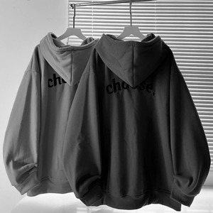 Nueva Sudadera con Capucha Extra Grande para Hombre, con Cierre, de Poliéster y Algodón Grueso, Largo Regular, Antiarrugas, Servicio OEM - Product Image 4