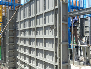 Khung nhôm nhẹ Vật liệu nhà tiền chế được sử dụng cho khuôn bê tông xây dựng Xanh và ván khuôn - Product Image 6