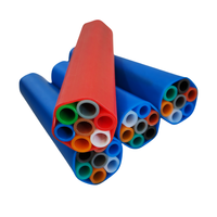 Conductos Flexibles Cuadrados de HDPE de Alta Resistencia y Alta Presión, Ecológicos, para Microcables, Conductos Subterráneos para Cable de Fibra Óptica