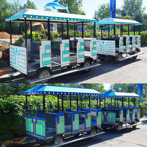 관광 안전 전기 기차 미니 인적 미답 기차 전기 관광 - Product Image 5