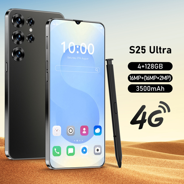 YPORANGECHENG K100-S25 Ultra 16MP Camera Phone MTK6771 Octa Core 6.28" HD+ Display 4+128GB Dual SIM 4G Smartphone