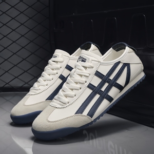 Zapatillas Deportivas Casuales Blancas, Negras y Amarillas al por Mayor, Fáciles de Poner con Tiras, Zapatillas de Deporte Retro de Moda - Product Image 6