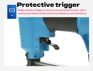 <span class=keywords><strong>Cloueur</strong></span> <span class=keywords><strong>pneumatique</strong></span> industriel en acier inoxydable <span class=keywords><strong>pour</strong></span> clous de 10 à 30 mm, capacité de charge de 100 clous, <span class=keywords><strong>pour</strong></span> canapé, toiture, charpente, travail du bois - Product Image 4