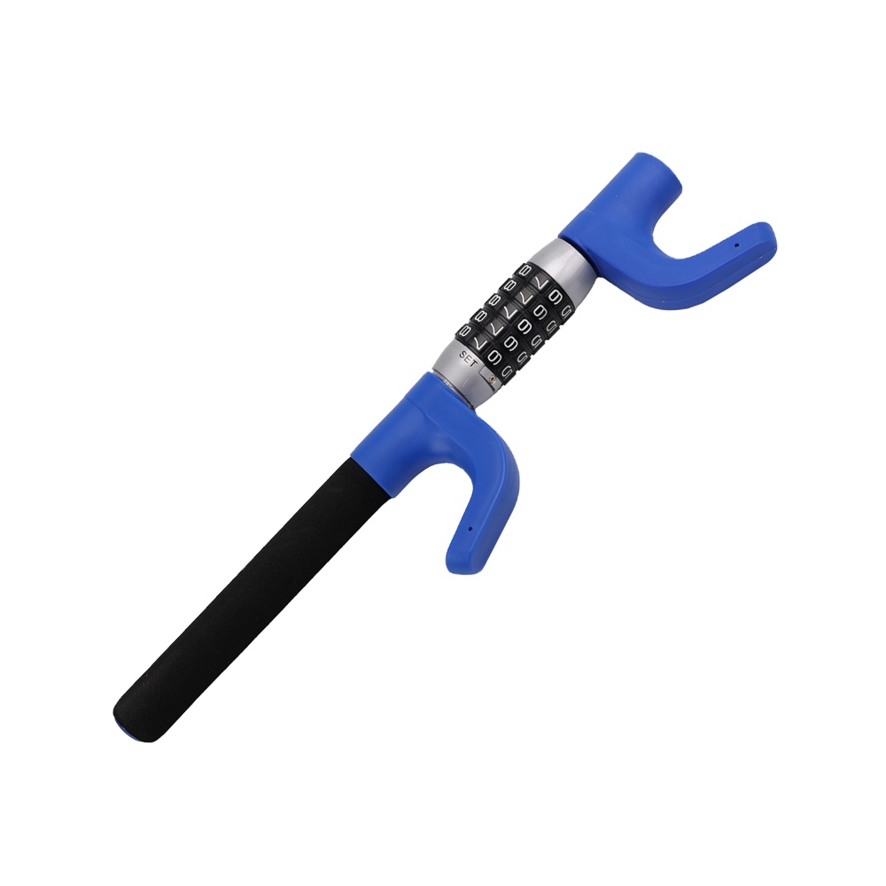 Steering Wheel Lock Anti-Theft Car Device / Retractable Keyless Password 5 Code Combination Car Lock