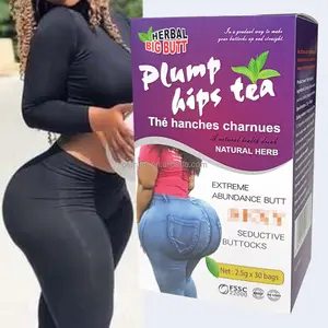 Plump Hips tea Hip big Butt tea Enhancement Buttock customized private label Firming Abundant supplements herbal hip