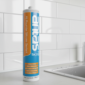 Sigillante Siliconico Antas per <span class=keywords><strong>Cucina</strong></span> e Bagno, 100% Impermeabile, Forte Adesione, Disponibile in Vari Colori, OEM - Product Image 2